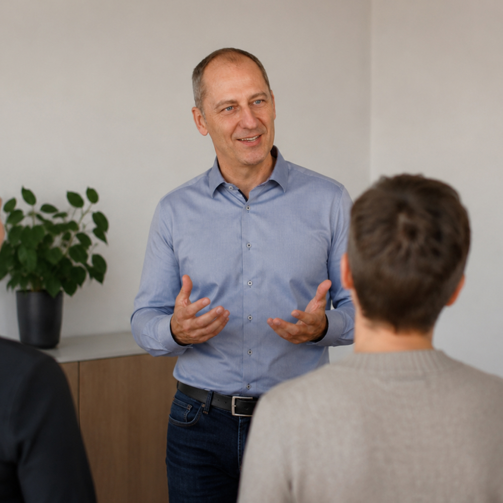 Andreas Wenzelburger in der Führungskräfteentwicklung