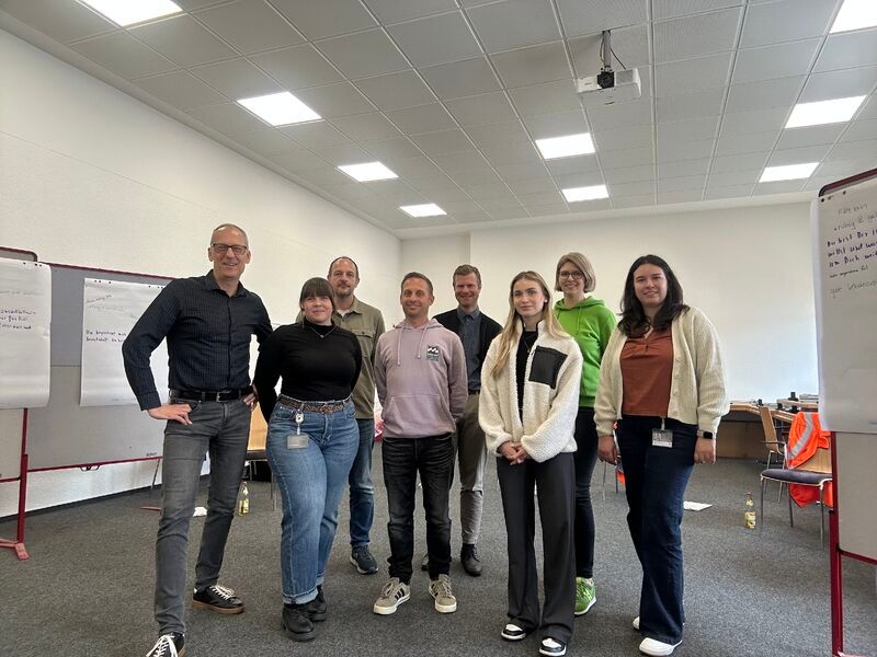 Konfliktmanagement-Training mit Teilnehmenden in der LEONHARD WEISS-Akademie